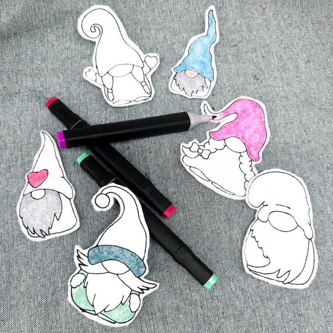 Stickdatei beemybear Wichtelmania, german