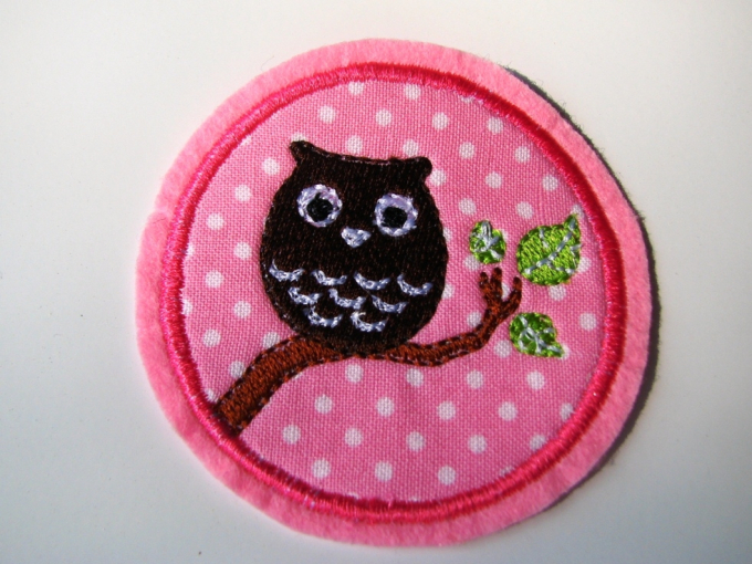 Stickdatei I´m sew happy! Eule