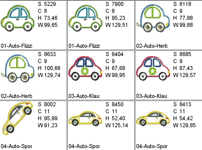 Stickdatei Rock Queen Auto-Set