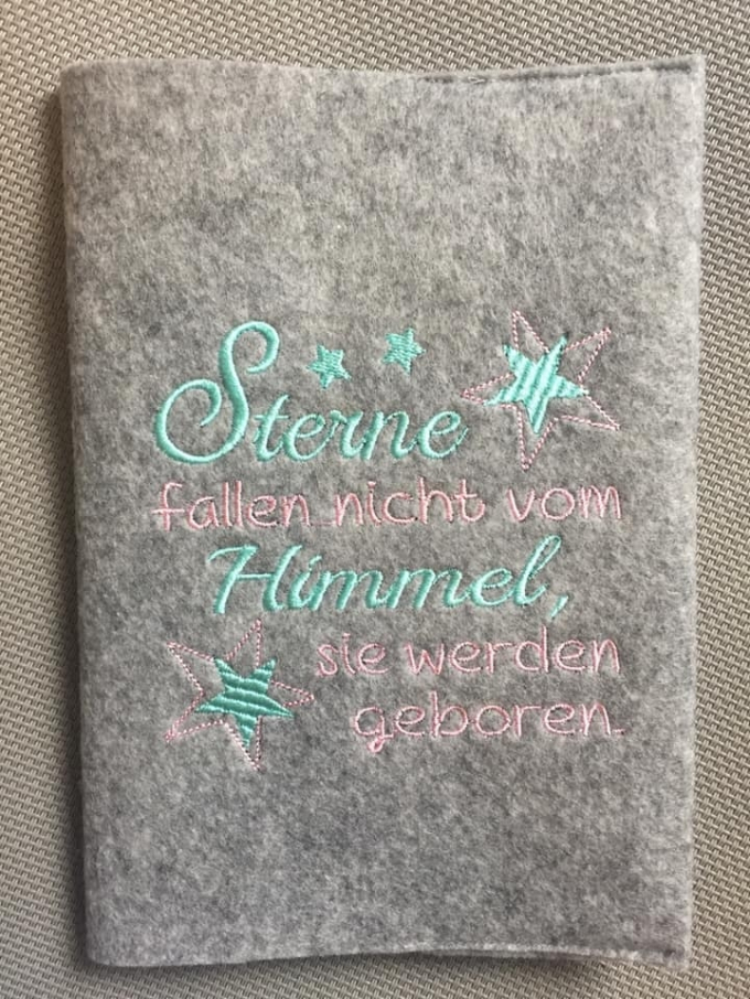 Stickdatei Rock Queen Baby-Geburt-Sprüche 16