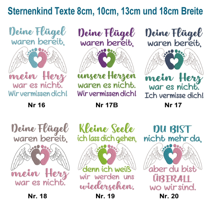 Stickdatei Rock Queen Baby Leine