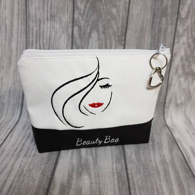 Stickdatei Rock Queen Beauty Bag