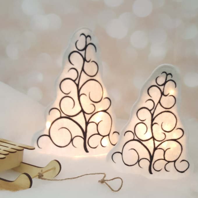 Stickdatei Rock Queen Best of Christmas Tree
