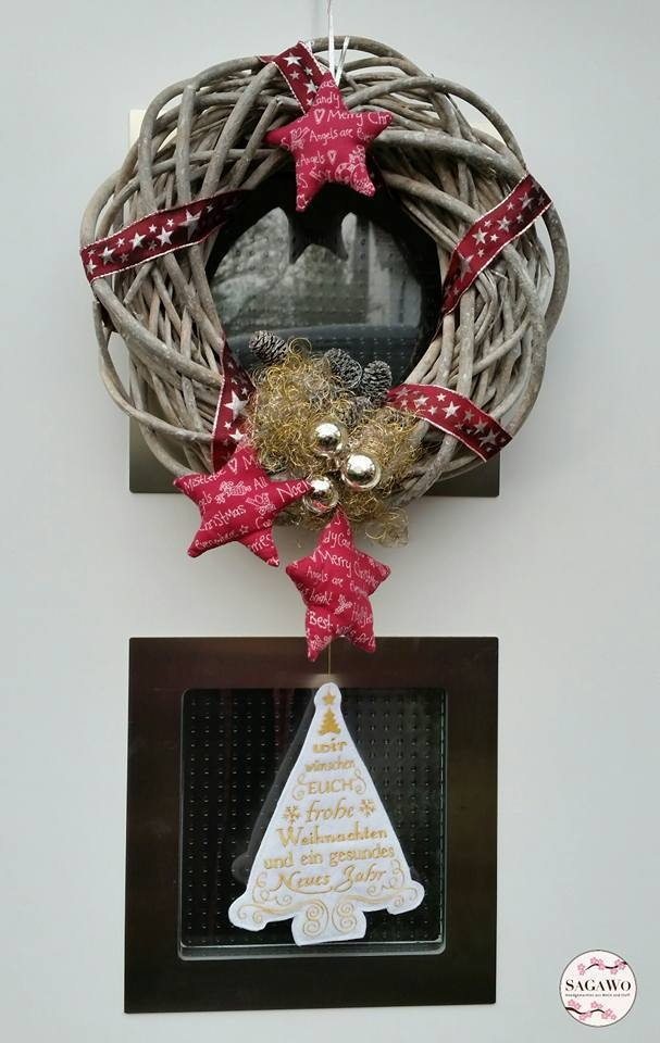 Stickdatei Rock Queen Best of Christmas Tree