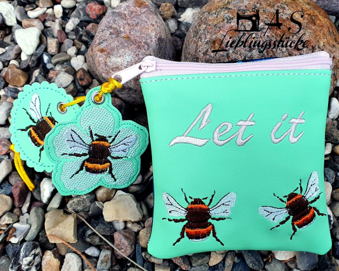 Stickdatei Rock Queen Bumblebee-Hummel