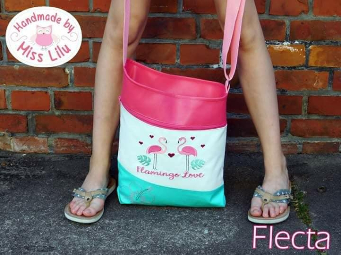 Stickdatei Rock Queen Flamingo Paradise