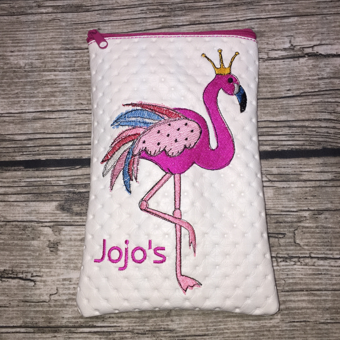 Stickdatei Rock Queen Flamingo Paradise