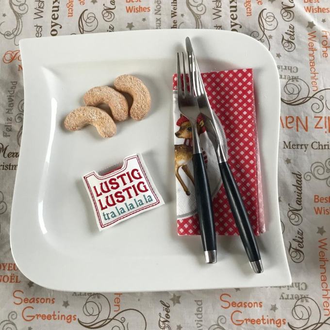 Stickdatei Rock Queen Geschenkhüllen Weihnachten, Silvester, Mini Schololaden