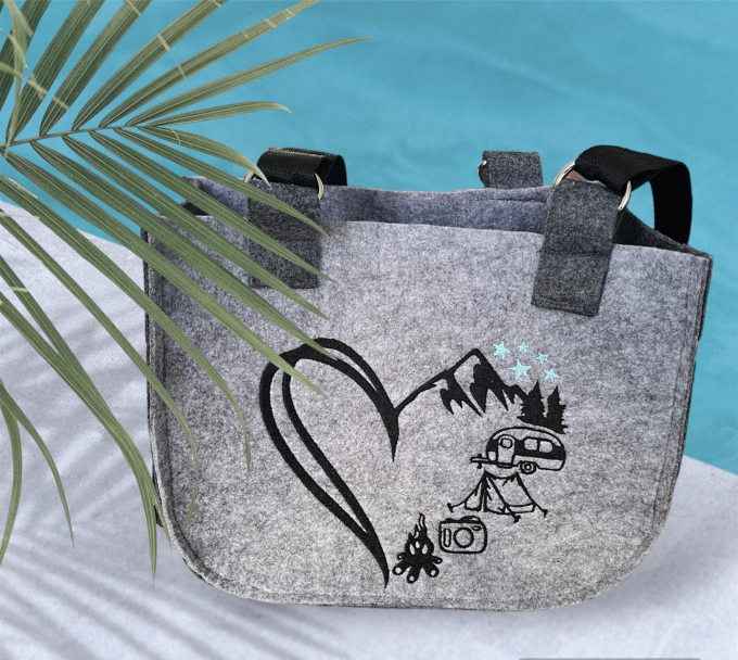 Stickdatei Rock Queen Giga Camping Set, german