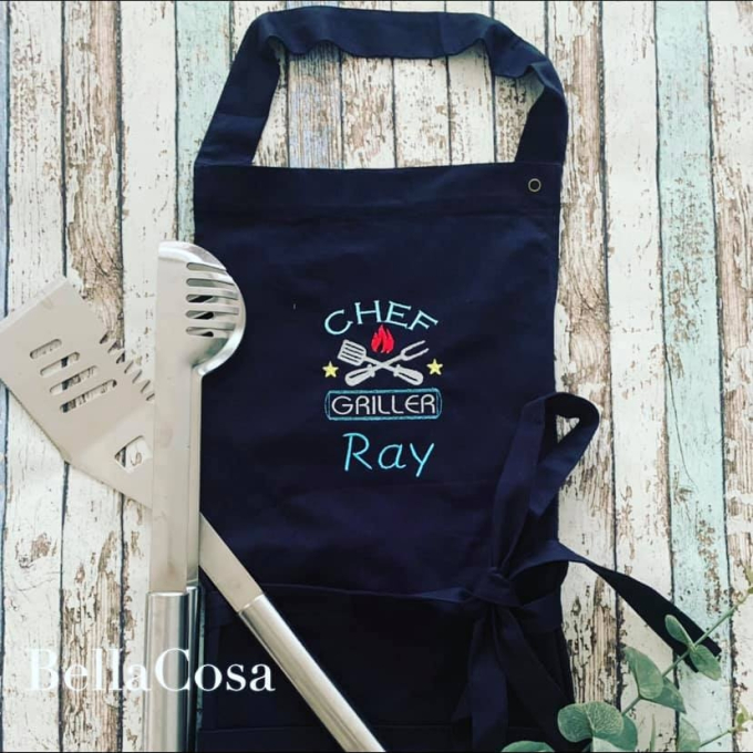 Fichier modèle broderie Barbecue Kit 1 Rock Queen