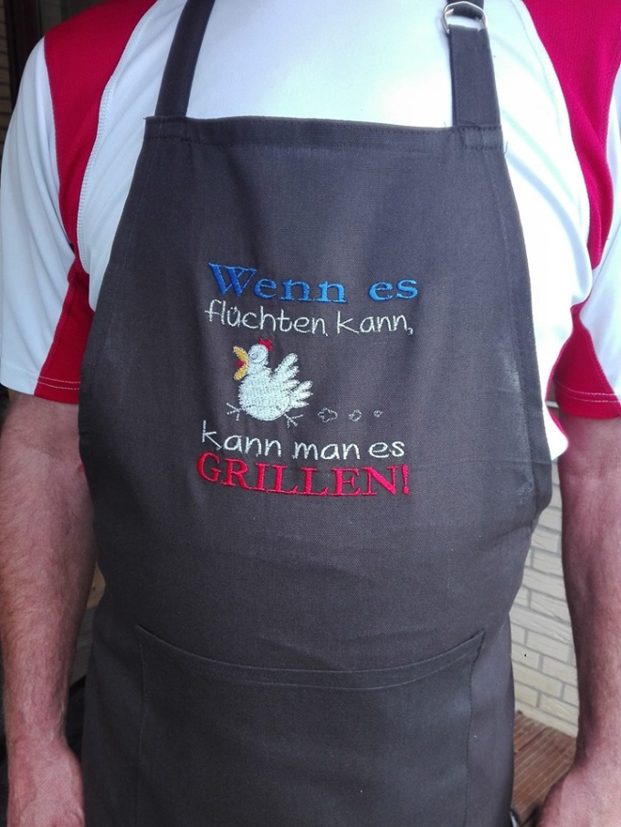 Fichier modèle broderie Barbecue Kit 2 Rock Queen