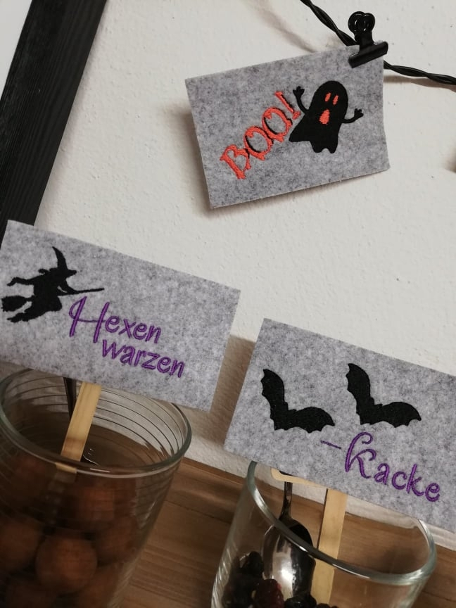 Stickdatei Rock Queen Halloween Minis
