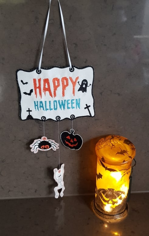 Stickdatei Rock Queen Halloween Minis