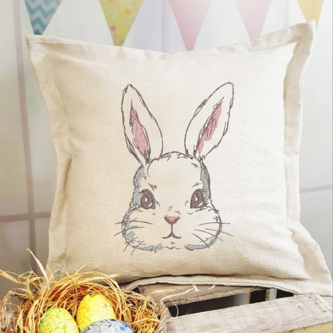 Borduurbestand Rock Queen Rabbits