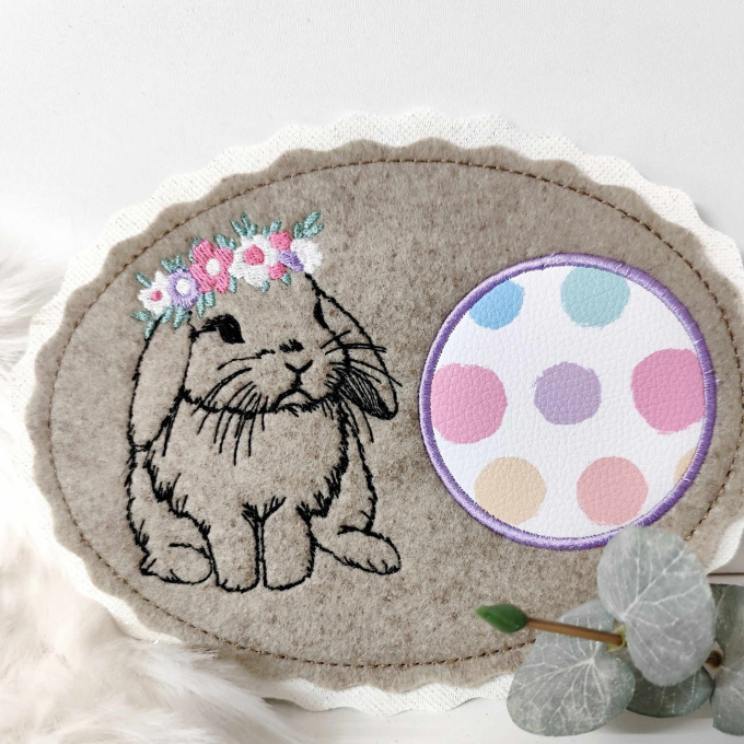 Borduurbestand Rock Queen Rabbits