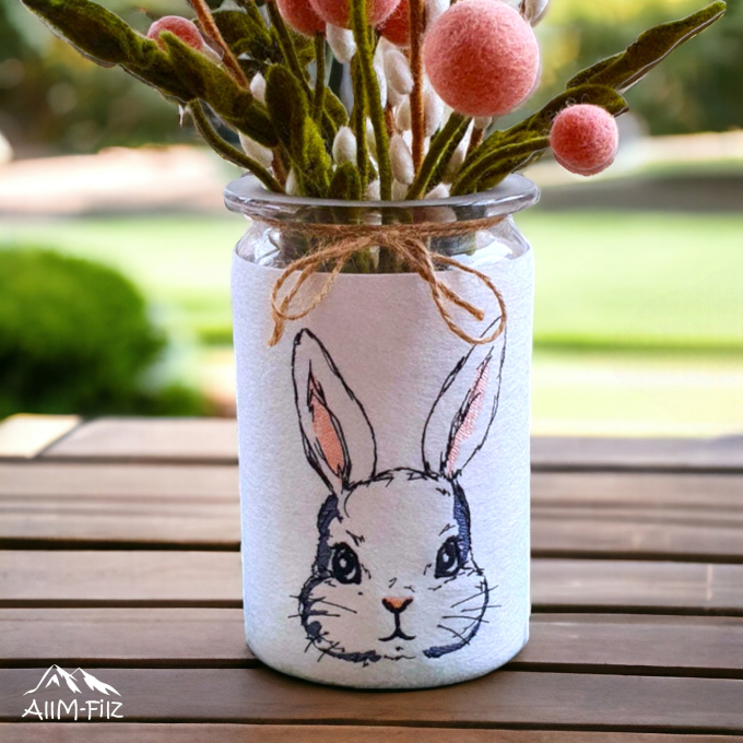 Borduurbestand Rock Queen Rabbits