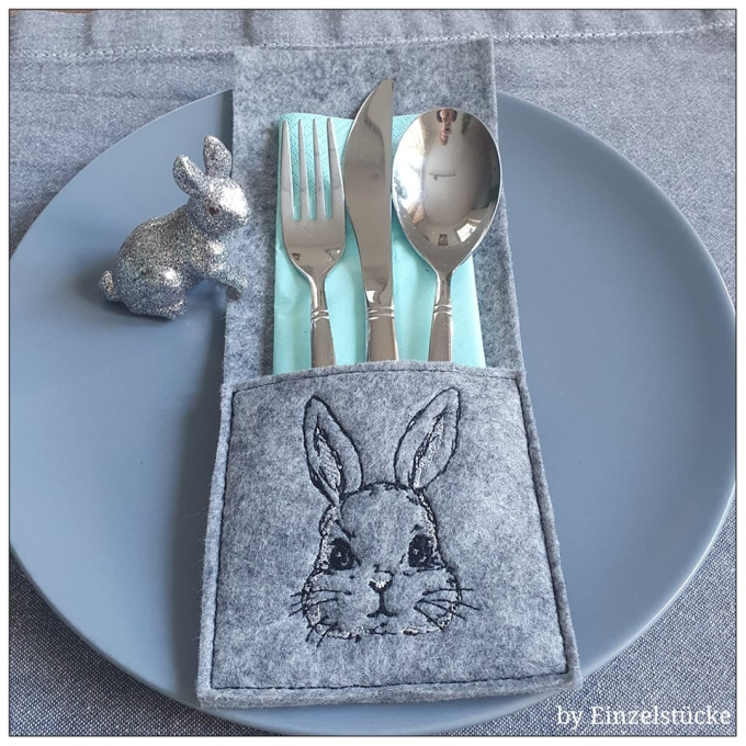 Borduurbestand Rock Queen Rabbits