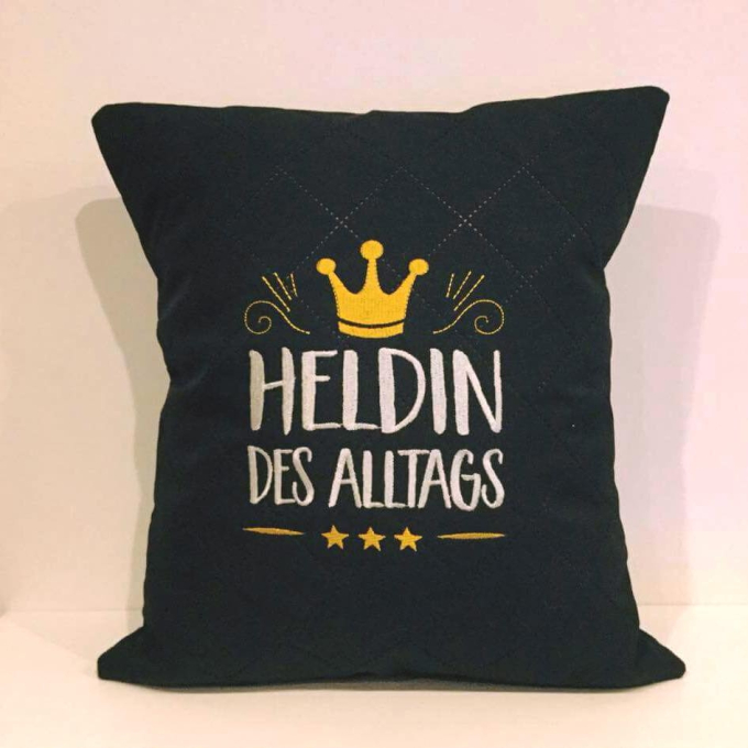Stickdatei Rock Queen Heldin Sprüche Set 31