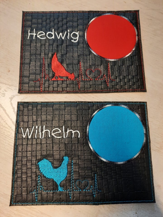 Stickdatei Rock Queen Herzlinien Tiere