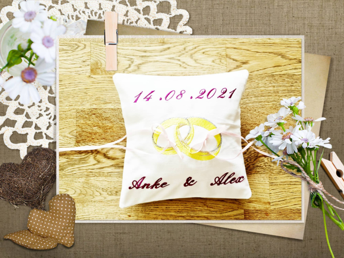 Stickdatei Rock Queen Hochzeits-Set