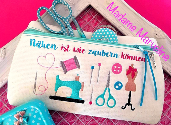 Stickdatei Rock Queen ITH Handarbeit