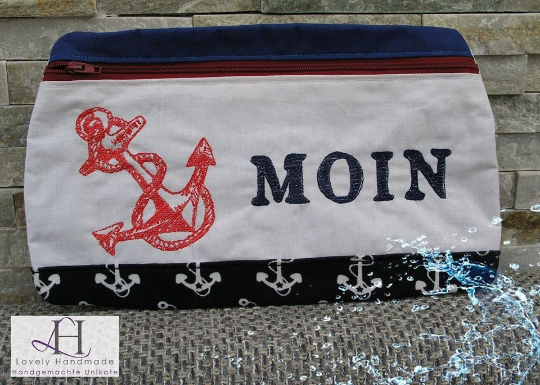 Stickdatei Rock Queen ITH XXL Reißverschluss Taschen Set