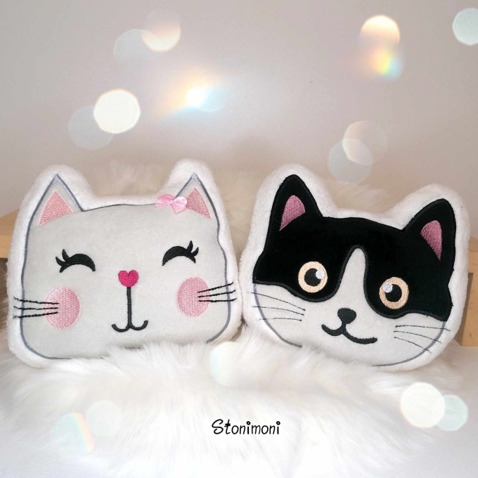 Stickdatei Rock Queen Katzen Kuschel Set