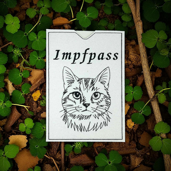 Stickdatei Rock Queen Cats