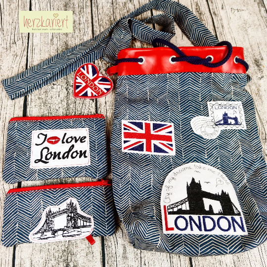 Borduurbestand Rock Queen London