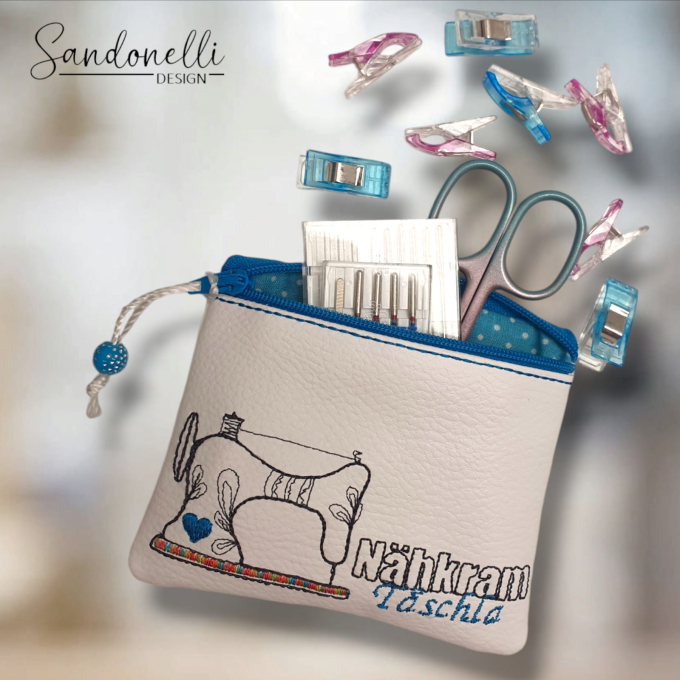 Stickdatei Rock Queen Mini-Bags Schlüsselanhänger, german