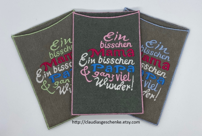 Stickdatei Rock Queen Mutterglück