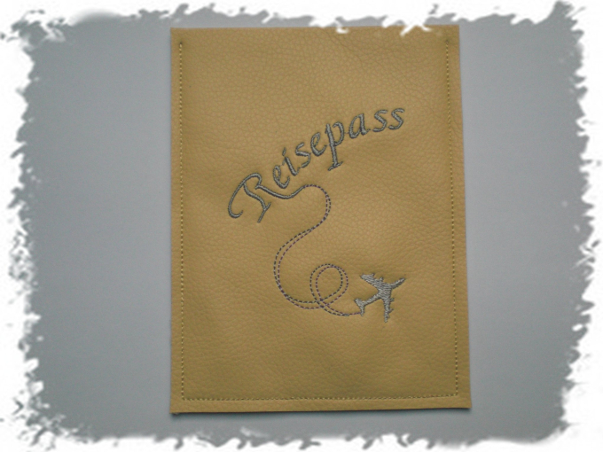 Stickdatei Rock Queen Reisepass