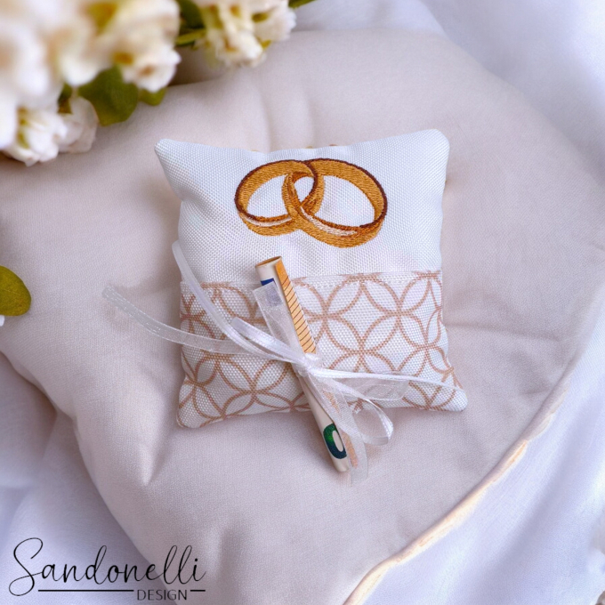 Stickdatei Rock Queen Ringe Hochzeit