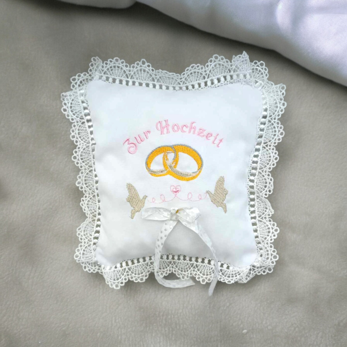 Stickdatei Rock Queen Ringe Hochzeit