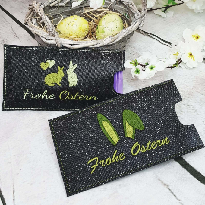 Stickdatei Rock Queen Schokohüllen Ostern
