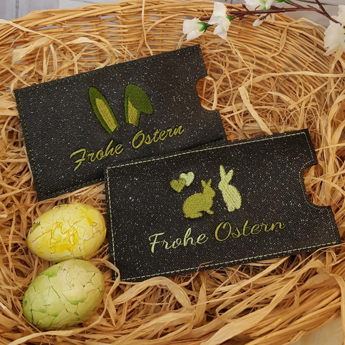 Stickdatei Rock Queen Schokohüllen Ostern