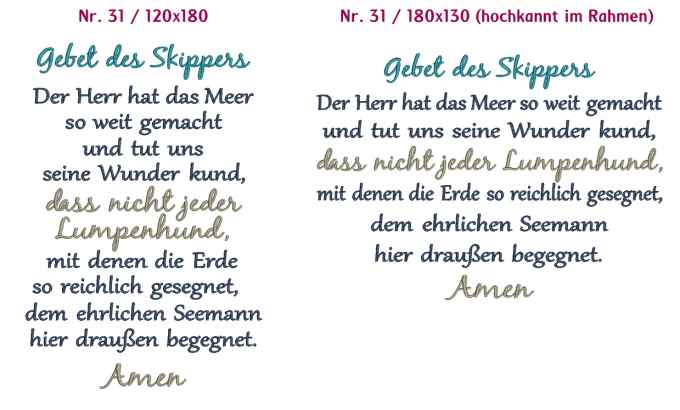 Stickdatei Rock Queen Vintage Maritim