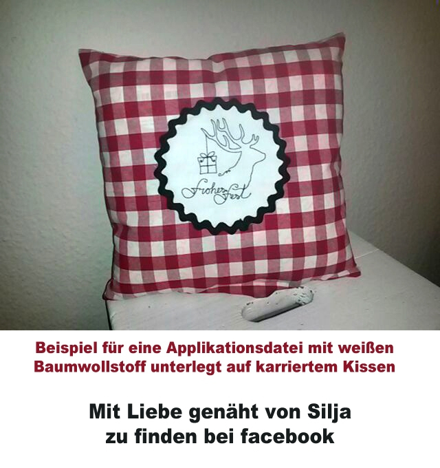 Stickdatei Rock Queen Weihnachts-Schriftzüge