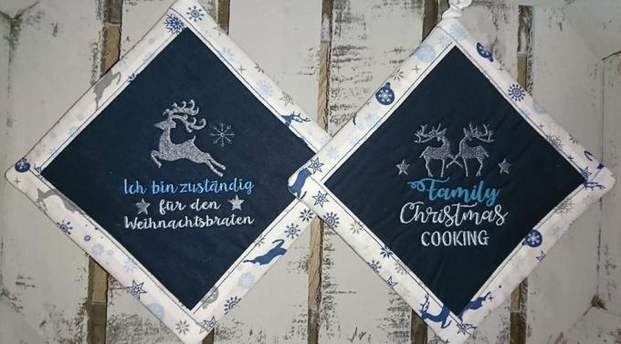 Stickdatei Rock Queen Weihnachtsküche
