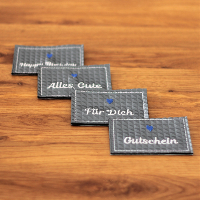 Fichier modèle broderie Étiquette cadeau Selbernähen.net