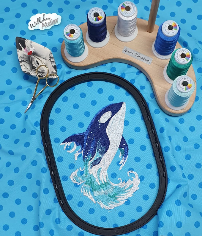 Borduurbestand Stickzebra Orca Duits