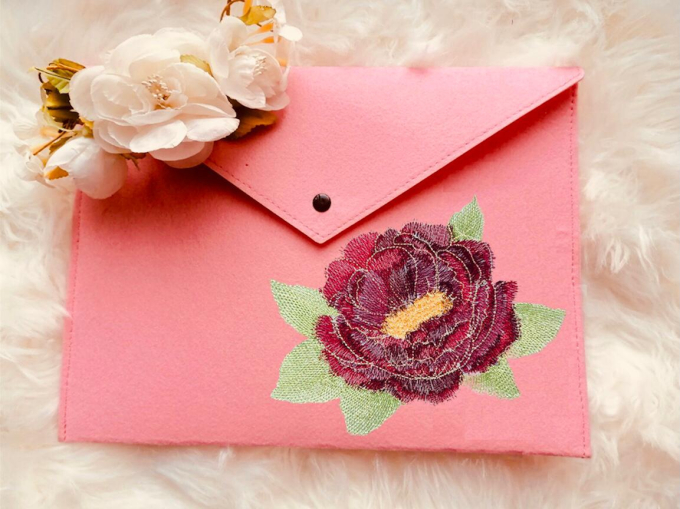 Borduurbestand Stickzebra Seerose, Duits