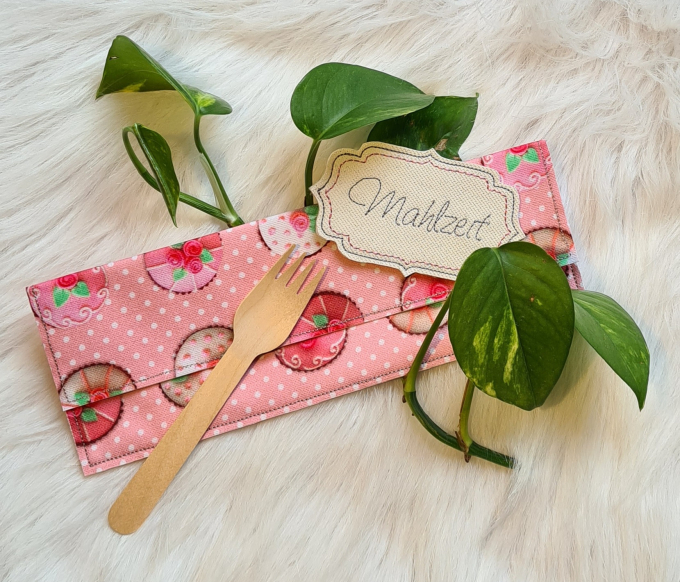 Fichier modèle broderie Pochette à couverts Stickzeit