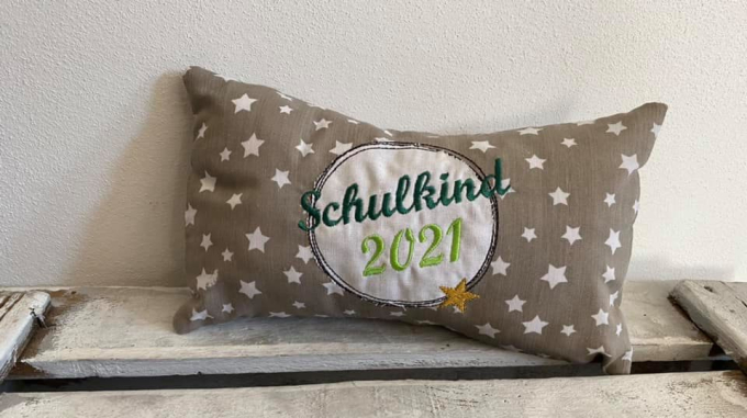 Stickdatei Stickzeit Blanko Kissen Ith, german