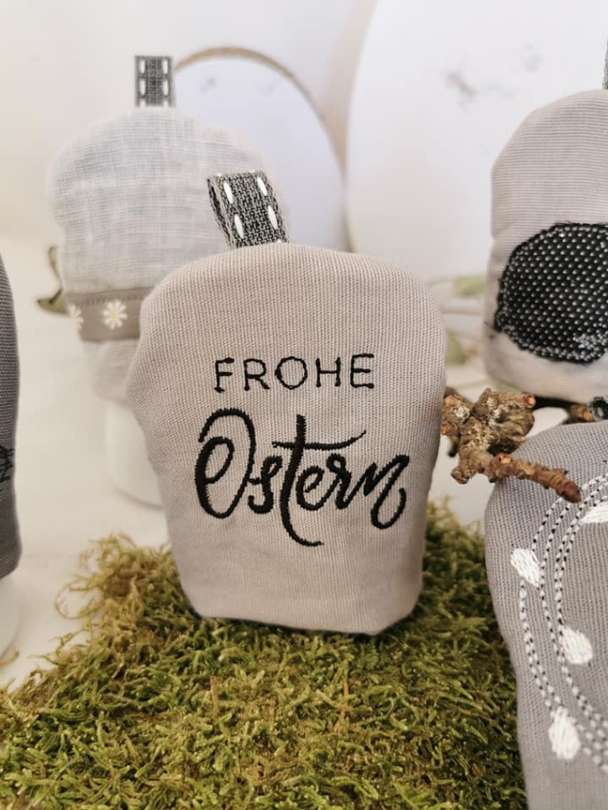 Stickdatei Stickzeit Eierwärmer für Ostern, german