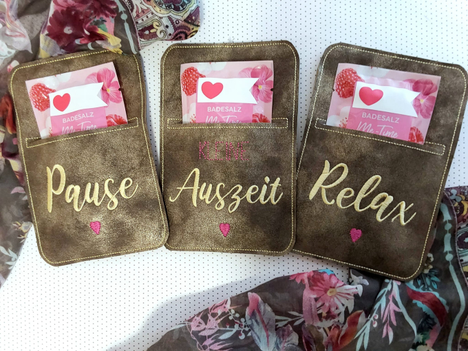 Fichier modèle broderie Pochette pour sels de bain Stickzeit