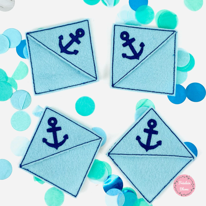 Fichier modèle broderie Marque-page Stickzeit