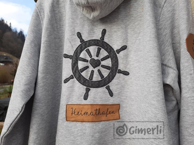 Fichier modèle broderie Bord de mer chic Stickzeit
