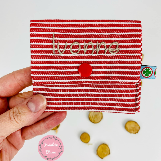 Fichier modèle broderie Portemonnaie Stickzeit