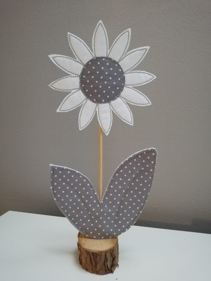 Fichier modèle broderie Fleurs de Tournesol Stickzeit